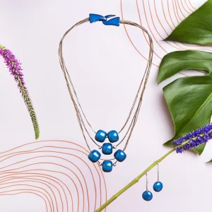 Juego Montoncito Collar + Aretes